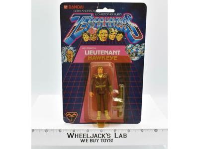 Lieutenant Hawkeye NEW Sealed MOSC 1983 Terrahawks Bandai Vintage Action Figure