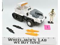 Snow Cat W/ Frostbite #1 1985 GI Joe ARAH Hasbro Vintage Action Figure Vehicle