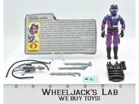 Techno-Viper #2 V1 100% Complete 1987 GI Joe ARAH Vintage Hasbro Action Figure