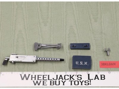 GI Joe 1964 Action Sailor Equipment Set Machine Gun Hasbro Vintage 12" Accessory