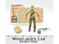 Duke: First Sergeant V1 GI Joe ARAH Vintage Hasbro 1983 Action Figure