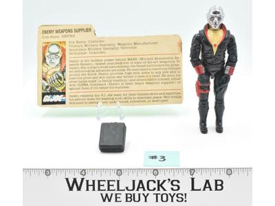 Destro #3 GI Joe V1 ARAH Vintage Hasbro 1983 Action Figure
