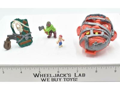 Horror Heads Lockjaw 100% Complete 1993 Mighty Max Bluebird Toys Vintage