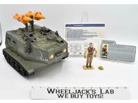 Warthog W/ Sgt. Slaughter 100% Complete Vehicle 1988 GI Joe Vintage Hasbro