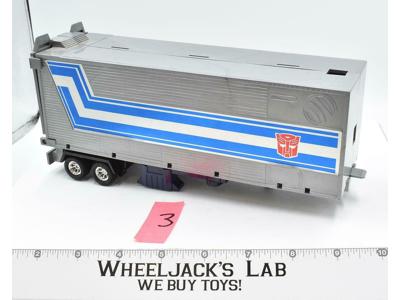 Optimus Prime Trailer Only #3 Vintage 1985 G1 Transformers Hasbro Action Figure