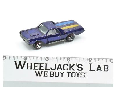 Johnny Lightning Custom El Camino Purple 1969 Topper Vintage Diecast