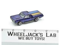 Johnny Lightning Custom El Camino Purple 1969 Topper Vintage Diecast