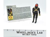 Star Viper Cobra Stellar Stiletto Pilot 100% Complete GI Joe 1988 Hasbro ARAH