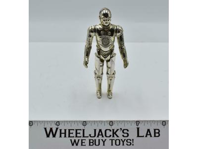 C-3PO #1 100% Complete Star Wars Vintage Kenner 1977 Action Figure No Repro