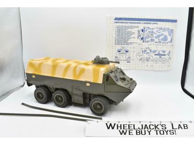 APC Amphibious Personnel Carrier 100% Complete Vintage GI Joe ARAH 1983 Vehicle
