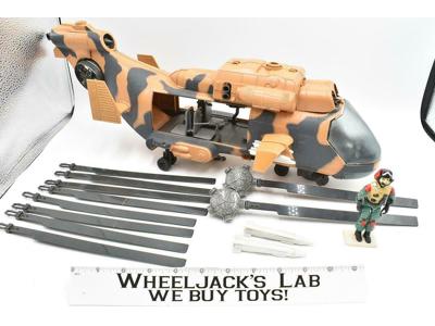 Tomahawk Helicopter Lift Ticket W/Mic. Complete 1986 GI Joe ARAH Hasbro Vehicle