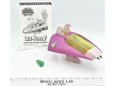 Lex Soar 7 Lex Lugar Ship W Kryptonite 1984 Super Powers Kenner Vehicle Vintage