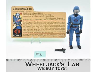 Cobra Commander Mickey Mouse #2 100% Complete GI Joe Vintage Hasbro 1982 Figure