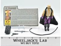 Dr. Mindbender V1 100% Complete 1986 GI Joe ARAH Hasbro Action Figure
