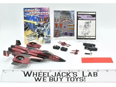 Thrust MINT 100% Complete UNUSED STICKERS 1985 Hasbro Vintage G1 Transformers