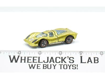 Porsche 917 Yellow 1970 Redline Hot Wheels Mattel Vintage RL
