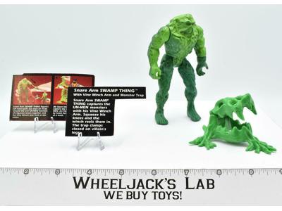 Swamp Thing Snare Arm & Green Monster Trap 100% Complete DC Comics 1990 Kenner