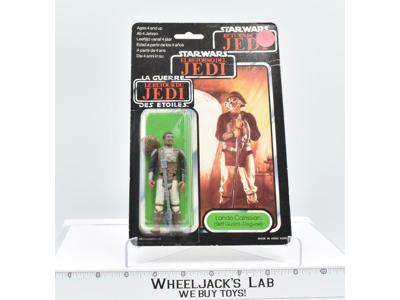 Lando Calrissian Skiff 70 Back MOSC Star Wars ROTJ 1983 Palitoy Tri-Logo Vintage
