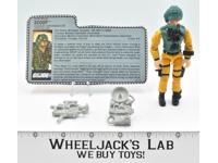 Scoop 100% Complete 1989 GI Joe Vintage Hasbro Action Figure