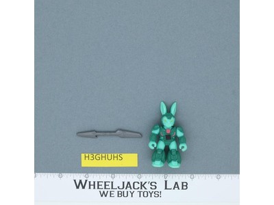 #22 Hare Razing Rabbit #1 RARE 100% Complete Battle Beasts 1986 Hasbro Takara