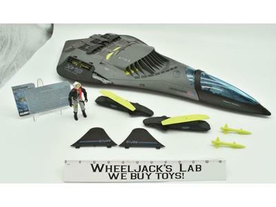 Phantom X-19 Stealth Fighter 100% Complete 1988 GI Joe Hasbro Vintage Vehicle