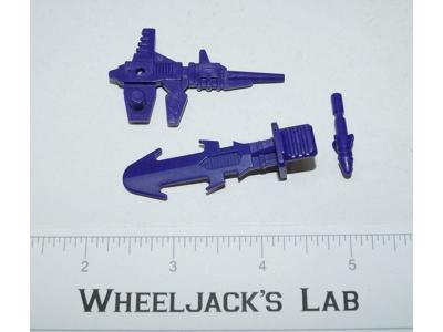 Blitzwing Sword + Gun + Missile Vintage G1 Transformers 1985 Action Figure
