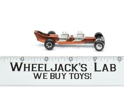 Johnny Lightning Custom Dragster Orange 1969 Topper Vintage Diecast