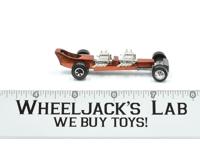 Johnny Lightning Custom Dragster Orange 1969 Topper Vintage Diecast
