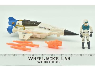 Starfighter With Sci-fi 100% Complete G.I. Joe 1993 Vehicle Action Figure Hasbro