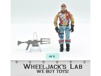 Monkeywrench #1 Dreadnok V1 100% Complete 1986 GI Joe ARAH Hasbro Action Figure