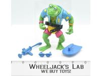 Genghis Frog 100% Complete 1989 Teenage Mutant Ninja Turtle Vintage Playmates