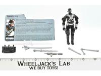 Snake Eyes V3 100% Complete 1989 GI Joe Vintage Hasbro Action Figure