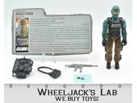 Beach Head #2 100% Complete GI Joe V1 ARAH Vintage Hasbro 1986 Action Figure