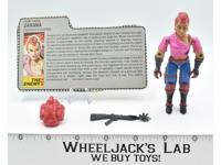 Zarana V1 100% Complete 1986 GI Joe ARAH Hasbro Action Figure