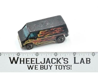 Super Van Black 1974 Redline Hot Wheels Mattel Vintage RL