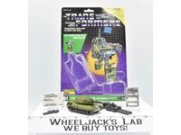 Brawl Bruticus IRON-ON PATCH VT W/ BUBBLE NR MINT METAL 1986 G1 Transformers