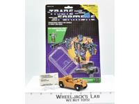 Swindle Bruticus IRON-ON PATCH VT W/ BUBBLE NR MINT METAL 1986 G1 Transformers