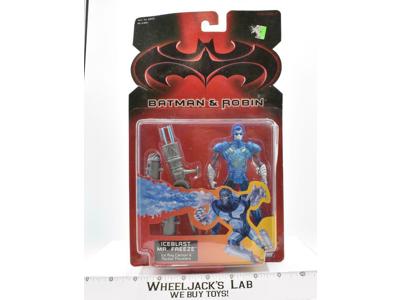 Iceblast Mr. Freeze MOSC NEW Batman and Robin Kenner 1997 Action Figure