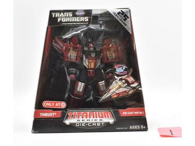 Thrust #1 Titanium Die-Cast 2006 Transformers Universe Hasbro Action Figure