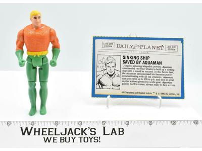 Aquaman DC Comics Super Heroes Vintage 1990 Action Figure Toybiz