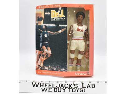 Dr. J Julius Irving Super Pro 9.5 MIB NRFB 1976 Shindana Toys Vintage Sports