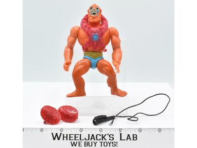Beastman #1 100% Complete He-Man Masters of the Universe MOTU 1982 Mattel Figure
