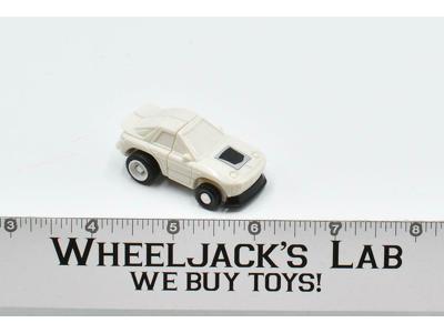 Minispy Porshe fx-1 WHITE Car Complete 1984 G1 Transformers Action Figure