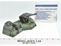 L.A.W. Laser Artillery Weapon 100% Complete 1986 GI Joe Cobra Hasbro