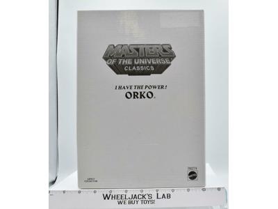 Orko w/ Adam MOSC w/ Mailer He-Man Masters of the Universe MOTUC 2009 Mattel