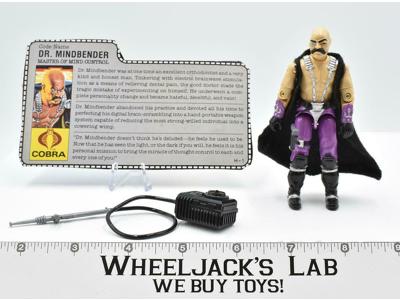 Dr. Mindbender GI Joe V1 ARAH Vintage Hasbro 1986 Action Figure