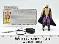 Dr. Mindbender GI Joe V1 ARAH Vintage Hasbro 1986 Action Figure