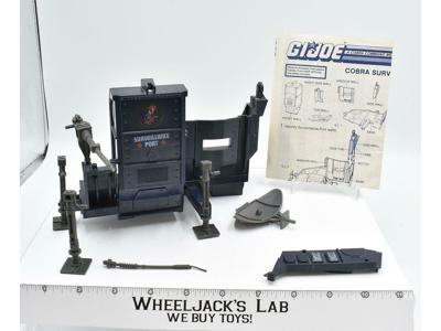 Cobra Surveillance Port 1986 GI Joe Hasbro Vintage Action Figure Vehicle