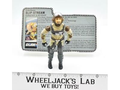 Slip Stream #2 Conquest V1 100% Complete 1986 GI Joe ARAH Hasbro Action Figure