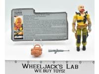 Taurus V1 100% Complete 1987 GI Joe ARAH Vintage Hasbro Action Figure